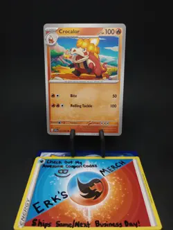 Crocalor 037/198 Scarlet & Violet Regular Uncommon Pokemon Card - Image 1