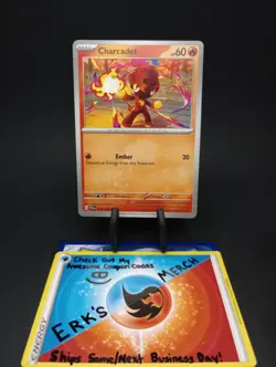 Charcadet 039/198 Scarlet & Violet Regular Common Pokemon Card - Image 1