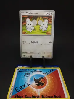 Tandemaus 160/198 Scarlet & Violet Regular Common Pokemon Card - Image 1
