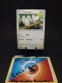 Tandemaus 073/091 Paldean Fates Regular Common Pokemon Card - Image 1