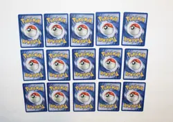 Vintage Pokemon Base Set 2 Uncommon/Common (15 Card Bundle) - Image 2