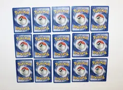 Vintage Pokemon Gym Heroes Uncommon & Common (15 Card Bundle) - Image 2