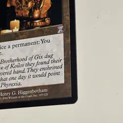 MTG Claws of Gix Time Spiral TCG Rare Artifact Card 107/121 - Image 4