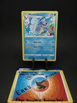 Wartortle 016/078 Pokemon GO Regular Uncommon Pokemon Card - Image 1