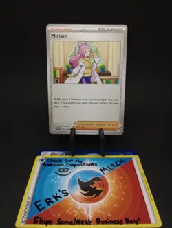 Miriam 179/198 Scarlet & Violet Regular Uncommon Pokemon Card - Image 1