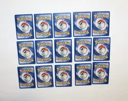 Vintage Pokemon Gym Heroes Uncommon & Common (15 Card Bundle) - Image 2
