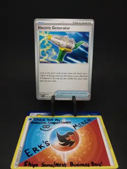 Electric Generator 170/198 Scarlet & Violet Regular Uncommon Pokemon Card - Image 1