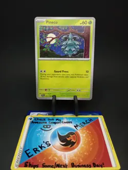Pineco 001/198 Scarlet & Violet Regular Common Pokemon Card - Image 1
