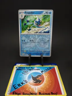 Frogadier 057/197 Obsidian Flames Reverse Holo Uncommon Pokemon Card - Image 1