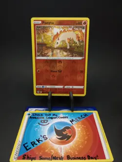 Ponyta 021/189 Astral Radiance Reverse Holo Common Pokemon Card - Image 1