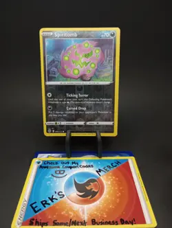 Spiritomb 089/172 Brilliant Stars Reverse Holo Common Pokemon Card - Image 1