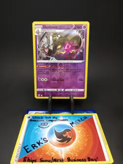 Dusknoir 062/172 Brilliant Stars Reverse Holo Rare Pokemon Card - Image 1