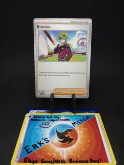 Brassius 187/197 Obsidian Flames Regular Uncommon Pokemon Card - Image 1