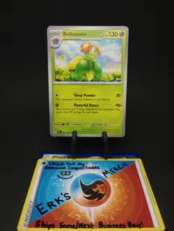 Bellossom 003/197 Obsidian Flames Regular Uncommon Pokemon Card - Image 1