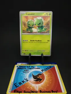 Capsakid 024/197 Obsidian Flames Regular Common Pokemon Card - Image 1