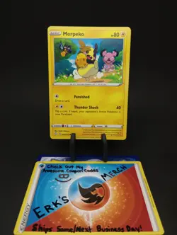 Morpeko 036/072 Shining Fates Regular Common Pokemon Card - Image 1