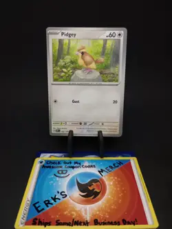 Pidgey 162/197 Obsidian Flames Regular Common Pokemon Card - Image 1