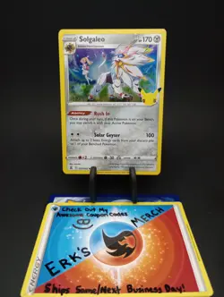 Solgaleo 021/025 25th Celebrations Holo Pokemon Card - Image 1