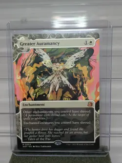 MTG Greater Auramancy WOT 4 - Eldraine Enchanting Tales Magic The Gathering Card - Image 1