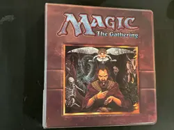 MTG Vintage 1995 WOTC Binder 3 Ring Magic The Gathering Pete Venters - Image 1
