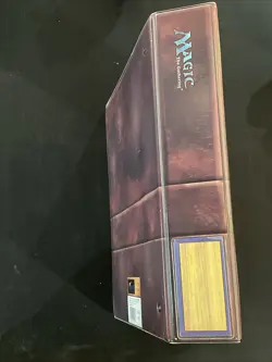 MTG Vintage 1995 WOTC Binder 3 Ring Magic The Gathering Pete Venters - Image 2