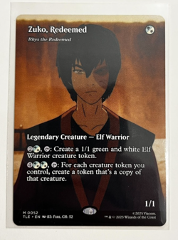 MTG – Avatar – Zuko, Redeemed – Mythic 0052 (Rhys the Redeemed) - Image 1