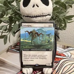 Belonging (Extended Art) Commander: Lorwyn Eclipsed Regular MTG - Image 1