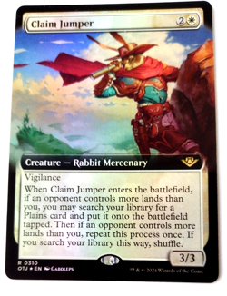 Claim Jumper (Extended Art) - Outlaws of Thunder Jct (OTJ) FOIL - EN - R 0310 - Image 1