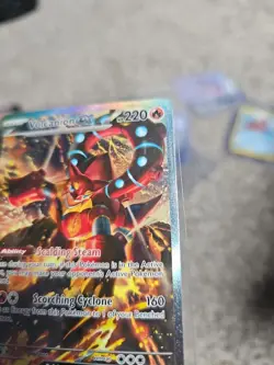 Pokemon TCG Volcanion Ex 182/159 - SIR - SV09: Journey Together - Image 2