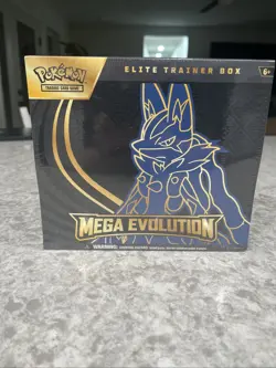 Pokemon TCG Mega Evolution Lucario Elite Trainer Box (ETB) NEW SEALED - Image 1