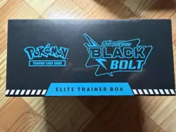 Pokemon TCG Scarlet & Violet Black Bolt ETB Elite Trainer Box Factory Sealed - Image 3