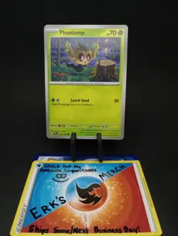 Phantump 012/167 Twilight Masquerade Regular Common Pokemon Card - Image 1