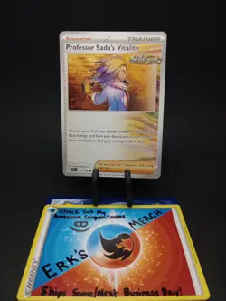 Professor Sada's Vitality 170/182 Paradox Rift Regular Uncommon Pokemon Card - Image 1