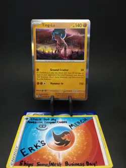 Ting-Lu 110/167 Twilight Masquerade Holo Rare Pokemon Card - Image 1