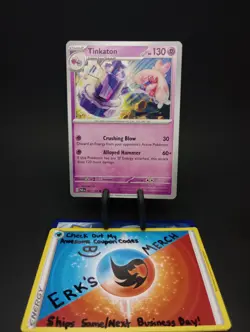 Tinkaton 085/182 Paradox Rift Regular Uncommon Pokemon Card - Image 1