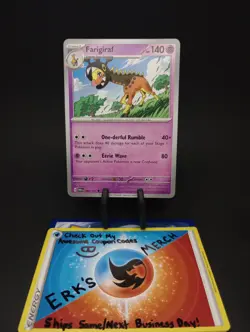 Farigiraf 084/167 Twilight Masquerade Regular Uncommon Pokemon Card - Image 1