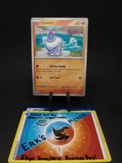 Litwick 036/167 Twilight Masquerade Regular Common Pokemon Card - Image 1