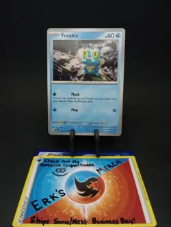 Froakie 056/167 Twilight Masquerade Regular Common Pokemon Card - Image 1