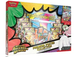 Pokemon Ascended Heroes Mega Evolution Lucario Gardevoir EX Poster Collection - Image 3