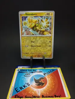 Electabuzz 053/162 Temporal Forces Reverse Holo Common Pokemon Card - Image 1