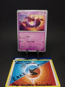 Latias 067/162 Temporal Forces Regular Uncommon Pokemon Card - Image 1