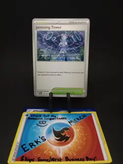 Jamming Tower 153/167 Twilight Masquerade Regular Uncommon Pokemon Card - Image 1