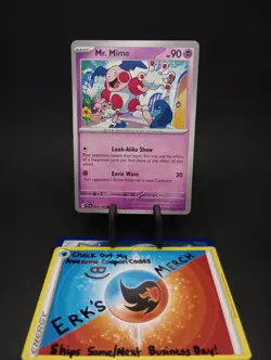 Mr. Mime 063/162 Temporal Forces Regular Common Pokemon Card - Image 1