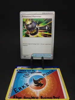 Enhanced Hammer 148/167 Twilight Masquerade Regular Uncommon Pokemon Card - Image 1