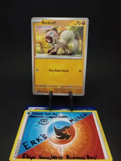 Rockruff 089/162 Temporal Forces Regular Common Pokemon Card - Image 1