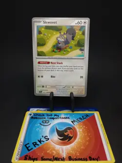 Skwovet 151/198 Scarlet & Violet Regular Common Pokemon Card - Image 1