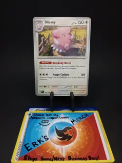 Blissey 145/198 Scarlet & Violet Regular Uncommon Pokemon Card - Image 1
