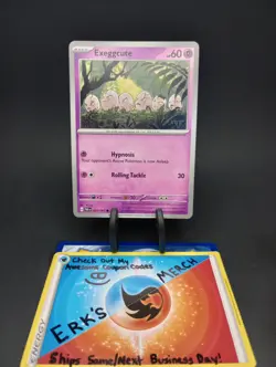 Exeggcute 023/091 Paldean Fates Regular Common Pokemon Card - Image 1