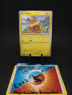 Pawmi 073/198 Scarlet & Violet Regular Common Pokemon Card - Image 1