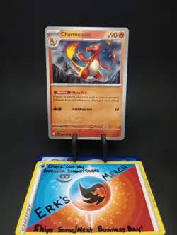 Charmeleon 008/091 Paldean Fates Regular Uncommon Pokemon Card - Image 1